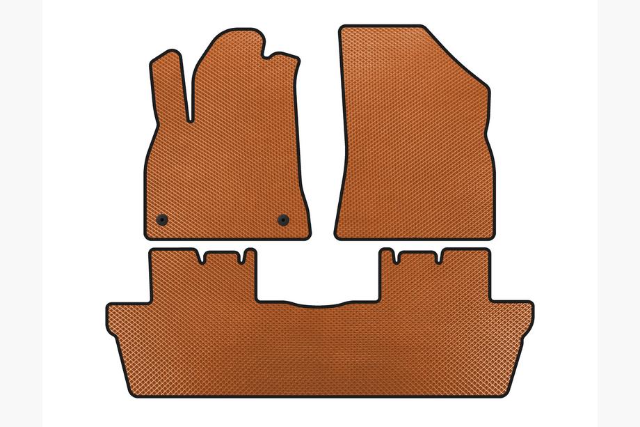 Peugeot 5008 2009-2016 Alfombrillas EVA (Naranja) Image