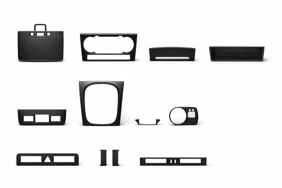 Audi A3 2003-2012 Cubiertas decorativas de interior (Hartman) Nogal Image