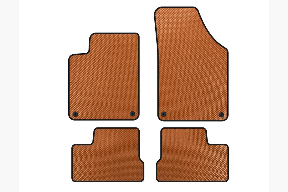 Peugeot RCZ 2010-2015 Alfombrillas EVA (Naranja) Image