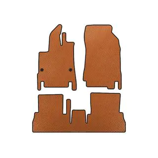 Alfombrillas EVA (7 plazas/Batalla larga, Naranja)