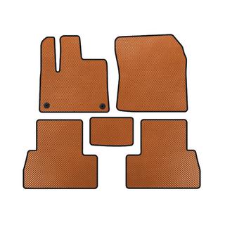 Alfombrillas EVA (Batalla Larga, Naranja) Peugeot Partner/Rifter 2019-