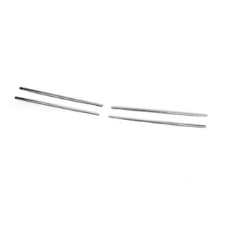 Cubiertas estrechas para parrilla cromadas (4 uds, acero inoxidable) foto 3