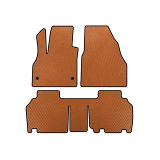 Alfombrillas EVA (2 Filas, 5 Puertas/7 Plazas, Naranja) Renault Kangoo 2008–2020