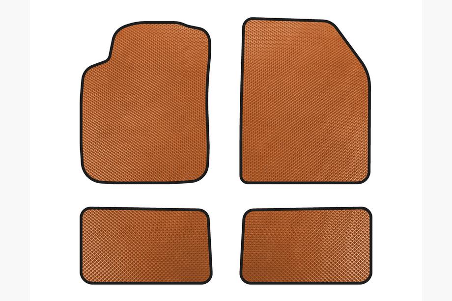 Suzuki Alto 2009-2014 Alfombrillas EVA (Naranja) Image