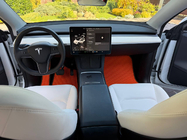 Tesla Model Y 2020- Alfombrillas EVA (2020-2024, Naranja) foto 2
