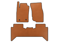 Toyota Hilux 2006-2015 Alfombrillas EVA V2 (Naranja) foto 1