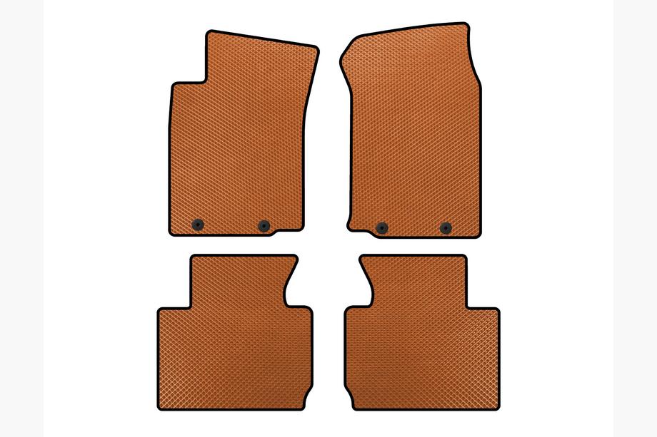Toyota Tacoma 2004-2015 Alfombrillas EVA (Naranja) Image