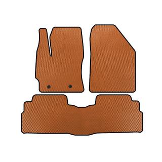 Alfombrillas EVA (2 Filas, 7 Plazas, Naranja)