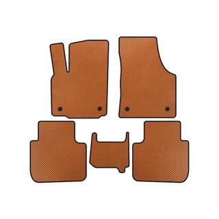 Alfombrillas EVA (2 Filas, 7 Plazas, Naranja)