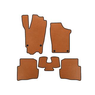 Alfombrillas EVA (HB, 3 Puertas, Naranja)