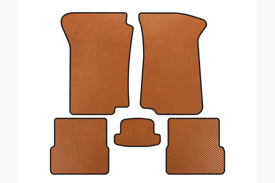 Volkswagen Golf 2 1983-1992 Alfombrillas EVA (Naranja) Image