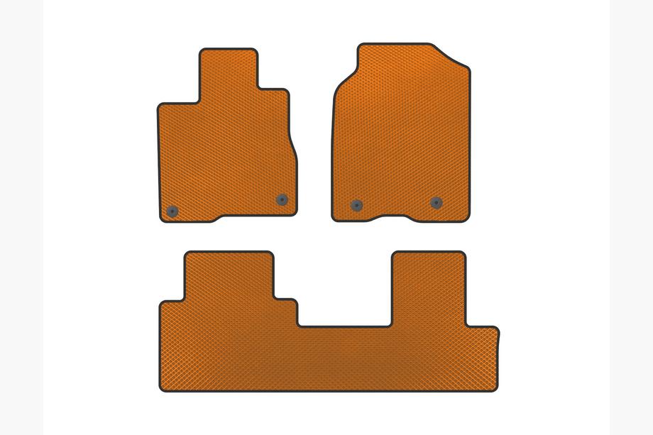 Acura MDX 2001-2006 Alfombrillas EVA (Naranja) Image