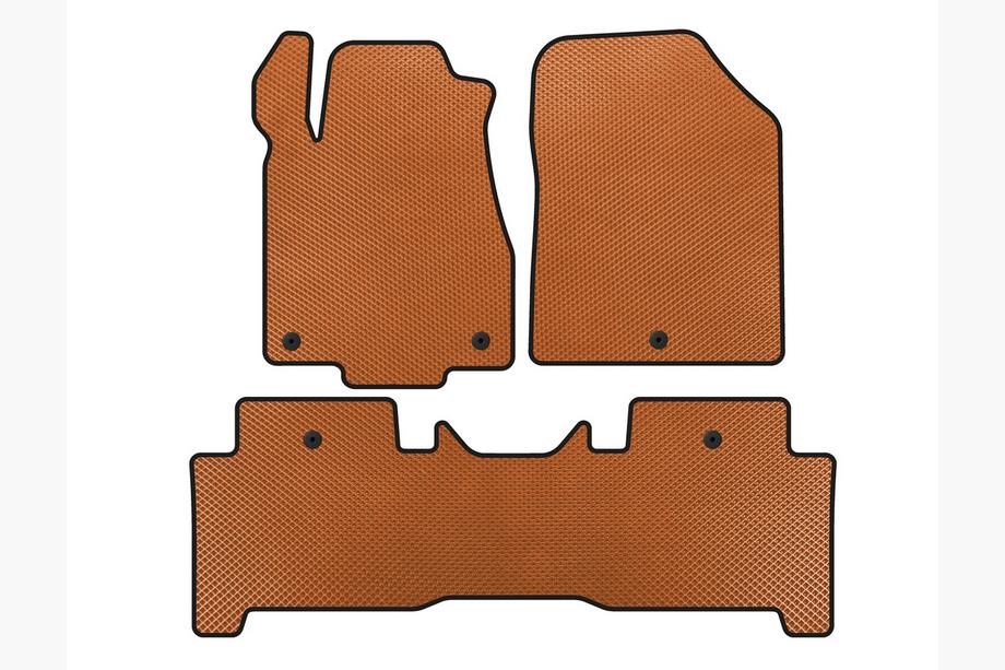 Acura MDX 2007-2013 Alfombrillas EVA (2 Filas, Naranja) Image