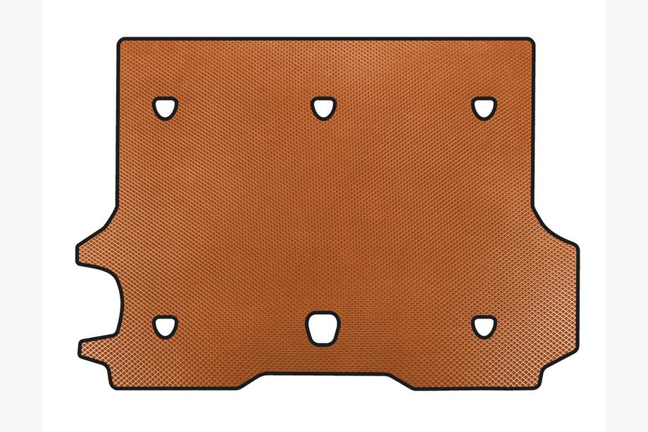 Chevrolet Trailblazer 2002-2012 Alfombrilla de maletero EVA (Naranja) Image