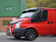 Ford Transit 2000–2014 Visera para parabrisas (negro brillo, 5mm) foto 19
