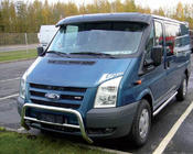 Ford Transit 2000–2014 Visera para parabrisas (negro brillo, 5mm) foto 11