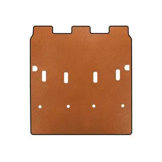 Alfombrilla de maletero EVA (7 plazas/Batalla larga, Naranja)