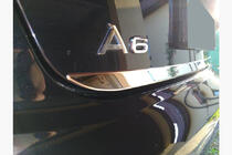 Audi A6 C7 2011-2017 Moldura maletero acero inoxidable foto 6