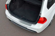 BMW 3 Series E90/E91 2005-2011 Protector de parachoques trasero acero inoxidable (2006-2008, SW) foto 5