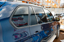 BMW X5 E70 2007-2013 Molduras de Acero Inoxidable para Pilares de Puerta foto 3