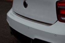 BMW 1 Series F20/F21 2011-2019 Moldura maletero acero inoxidable foto 7