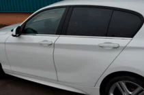 BMW 1 Series F20/F21 2011-2019 Molduras de Ventana Acero Inoxidable foto 10