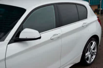 BMW 1 Series F20/F21 2011-2019 Molduras de Ventana Acero Inoxidable foto 2