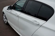 BMW 1 Series F20/F21 2011-2019 Molduras de Ventana Acero Inoxidable foto 7