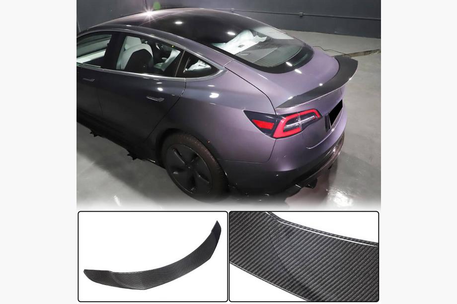 Tesla Model 3 2017- Alerón V1 (2017-2023, Carbono) Image