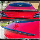 Tesla Model 3 2017- Alerón V4 (2017-2023, Carbono) foto 4