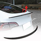 Tesla Model 3 2017- Alerón V5 (2017-2023, Carbono) foto 1