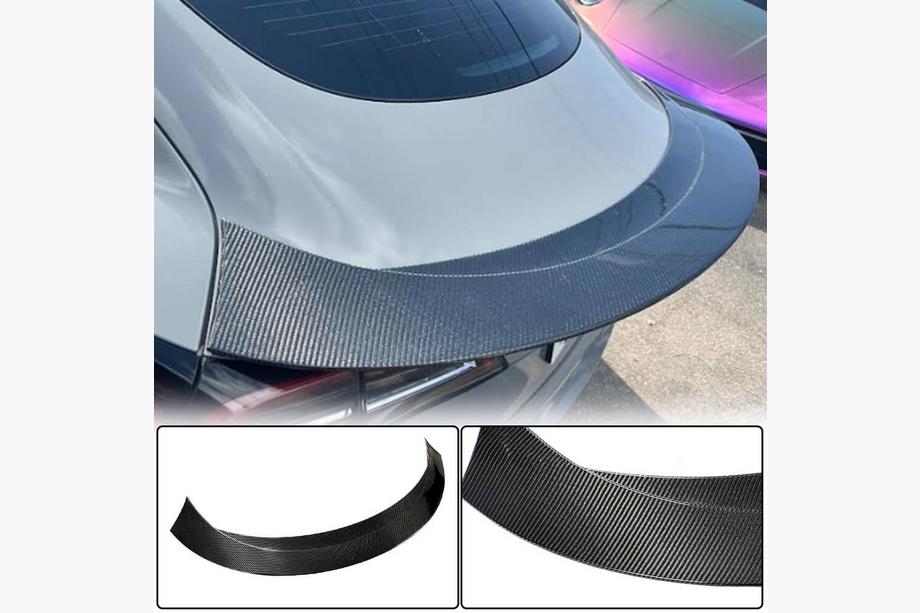 Tesla Model 3 2017- Alerón V9 (2017-2023, Carbono) Image
