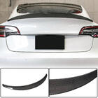 Tesla Model 3 2017- Alerón Trasero V10 (2017-2023, Carbono) foto 1