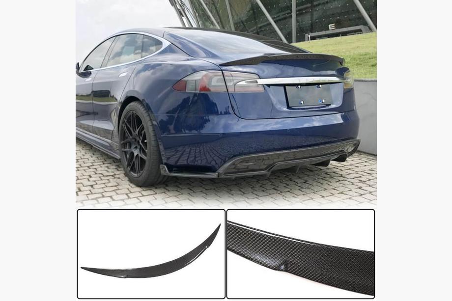 Tesla Model S 2012– Alerón V1 (Carbono) Image