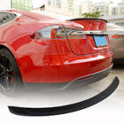 Tesla Model S 2012– Alerón V4 (Carbono) foto 1