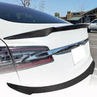 Tesla Model S 2012– Alerón V5 (carbono, brillo) foto 1