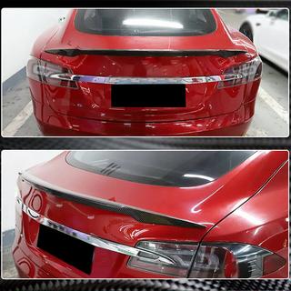 Alerón V5 (Carbono) Tesla Model S 2012– foto 4