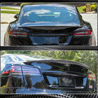 Tesla Model S 2012– Alerón de carbono seco V9 (2012-2022) foto 3