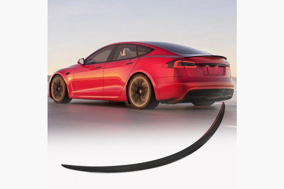 Tesla Model S 2012– Alerón de carbono seco V9 (2012-2022) Image