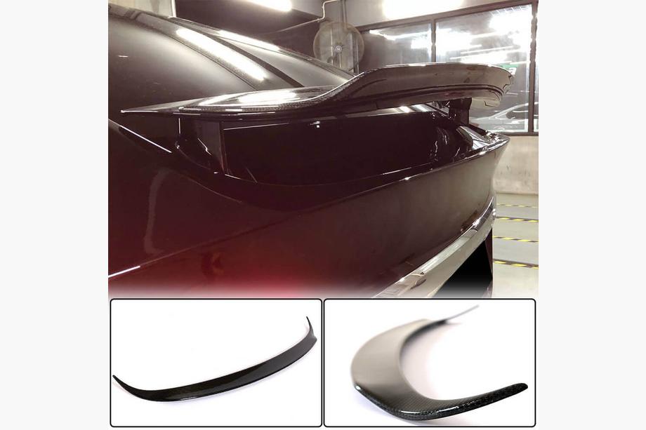 Tesla Model X 2015- Alerón de Carbono V4 (2016-2023) Image