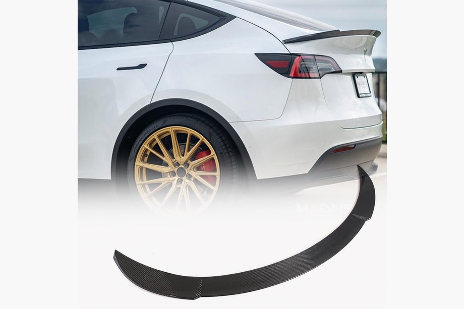 Tesla Model Y 2020- Alerón Trasero V1 (2020-2025, Carbono) Image