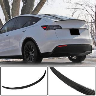 Alerón Trasero V5 (2020-2025, Carbono) Tesla Model Y 2020- foto 2