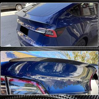 Alerón Trasero V5 (2020-2025, Carbono) Tesla Model Y 2020- foto 4