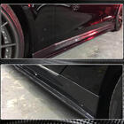 Tesla Model S 2012– Cubiertas de umbral de puerta de carbono V3 (2014-2020) foto 4