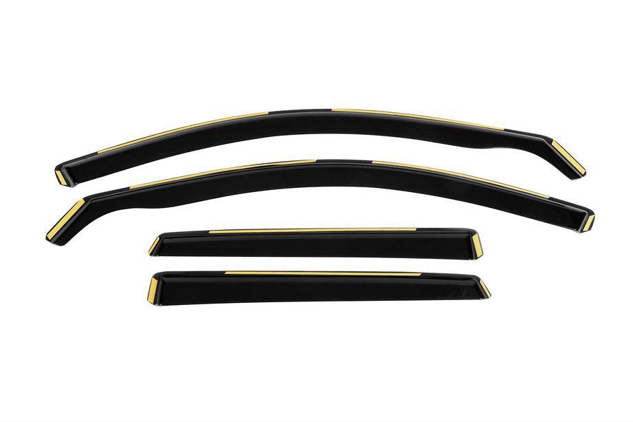 Audi A3 2012-2020 Deflectores de ventana encastrados Niken Luxury (Sportback, 4 uds) Image