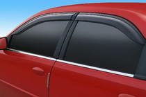 Chevrolet Lanos 1998–2017 Molduras de ventanas acero inoxidable (4 uds) foto 3