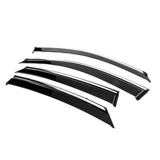 Deflectores de Ventana con Moldura Cromada Niken Luxury (4 uds) Hyundai Sonata DN8 2020- foto 2