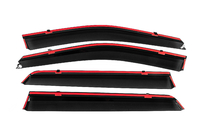 Hyundai Santa Fe 2 2006-2012 Deflectores de Ventana con Moldura Cromada Niken Luxury (4 uds) foto 4