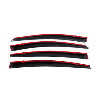 Deflectores de Ventana con Moldura Cromada Niken Luxury (4 uds) Hyundai Elantra (AD) 2015-2020 foto 4