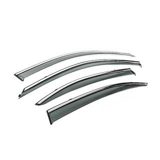 Deflectores de Ventana con Moldura Cromada Niken Luxury (4 uds) Hyundai Elantra (XD) 2000-2011 foto 3